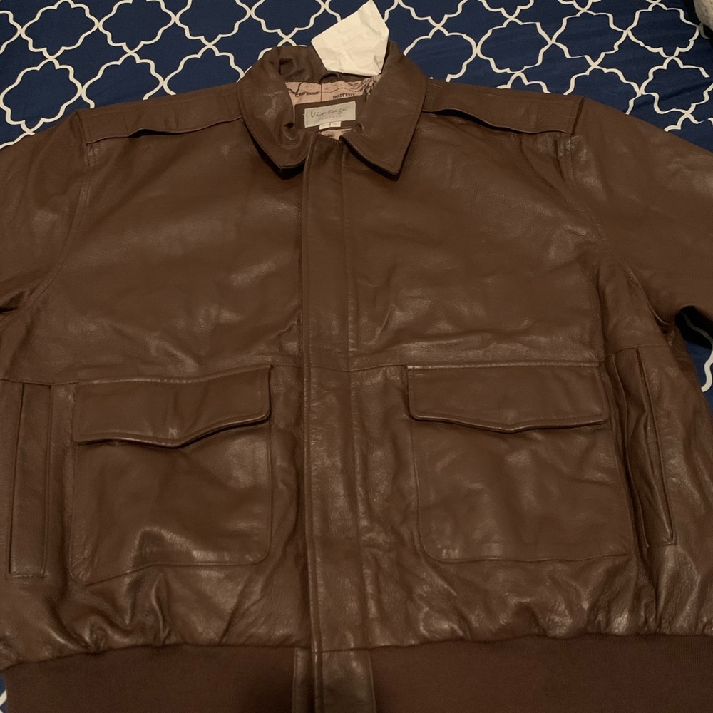 Vintage leather jacket